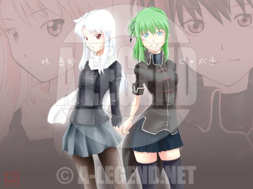 作者：にくじゃが　キャラ：柊真砂 & じゃが子　http://www.pixiv.net/member.php?id=341393