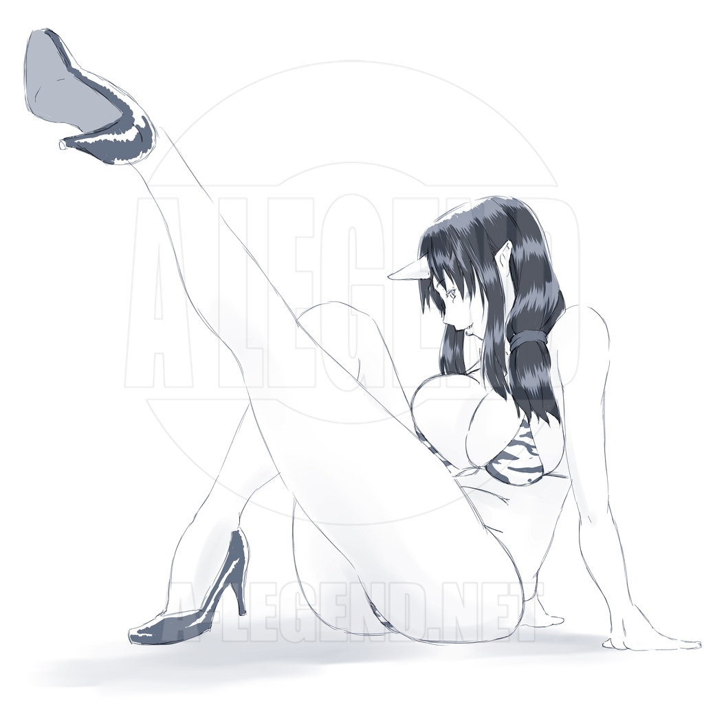 [イラスト] 鬼娘 （よその子）