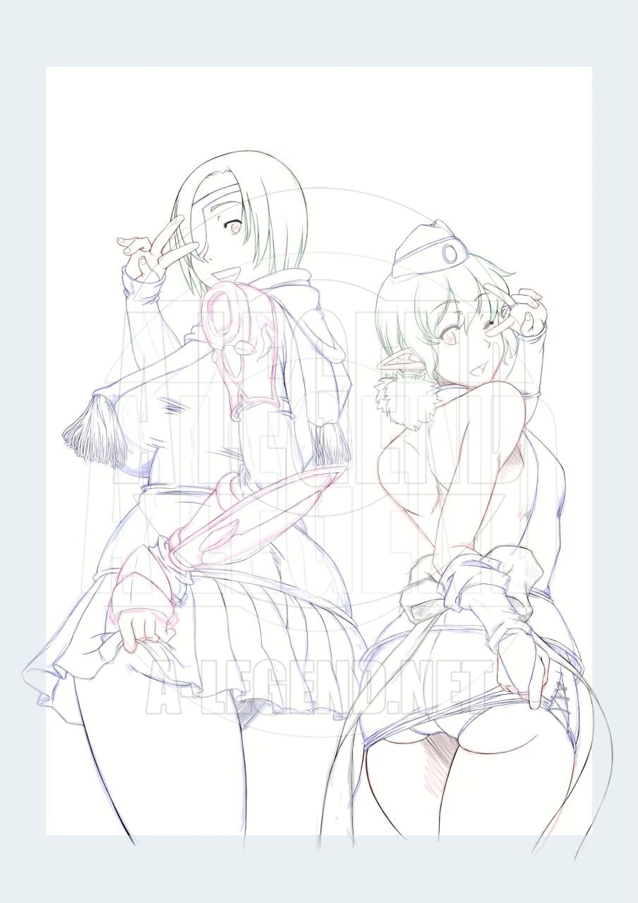 [日記] ＜イラスト制作＞カウントダウン用イラスト（オリジナル：TwitterFantasy）