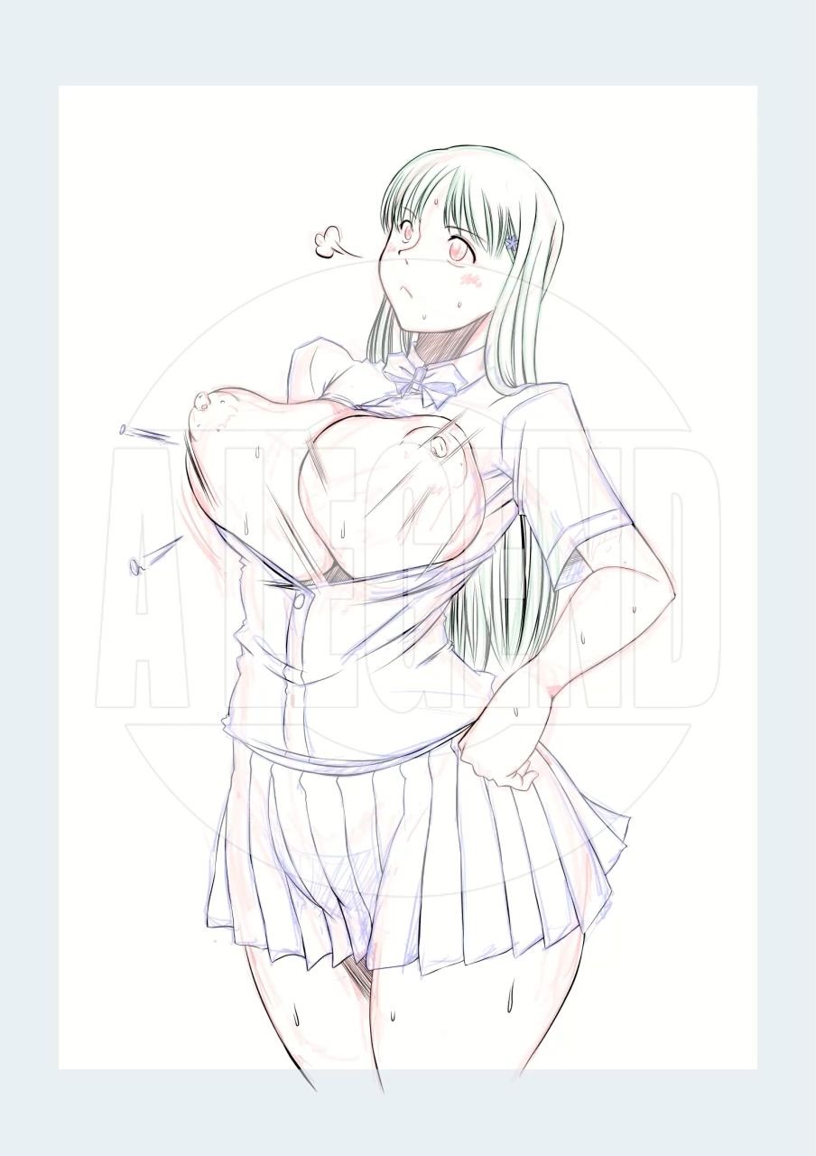 [日記]＜イラスト制作＞爆乳JK（BLEACH）