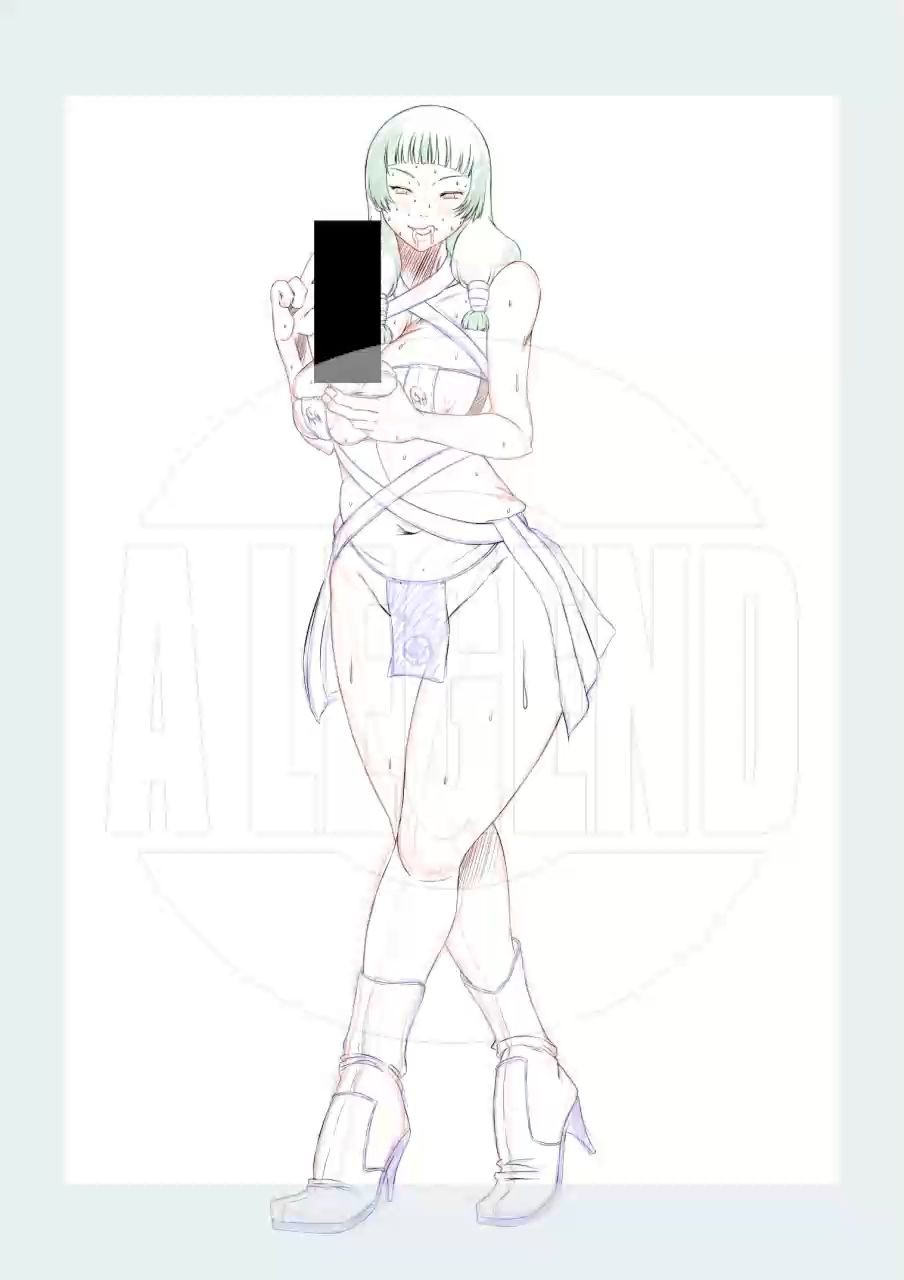 [日記]＜イラスト制作＞スケベ巫女（呪術廻戦）