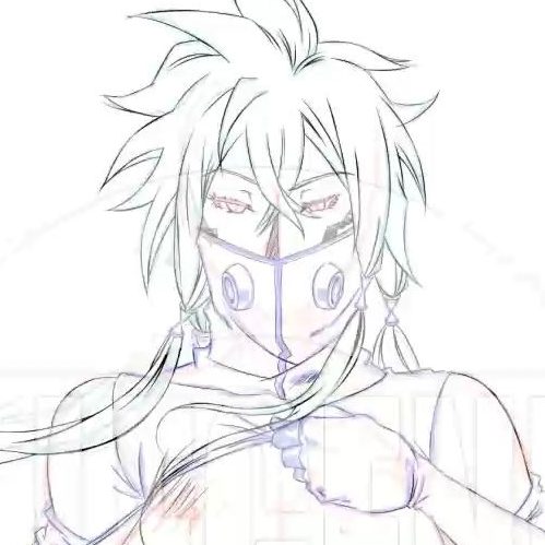 [日記]＜タイムラプス（線画）＞第３十刃（BLEACH）