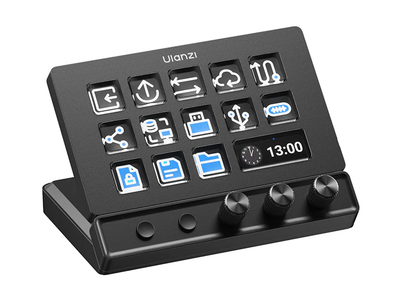 🎛️✨左手デバイスとドックが合体！「Ulanzi D200X Creative Deck」登場🚀💻