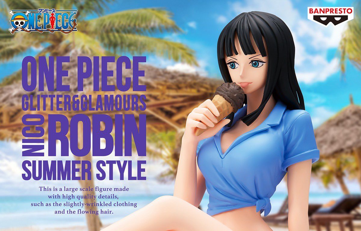 🌴🍨『ONE PIECE GLITTER&GLAMOURS』に夏仕様のナミ＆ロビンが登場！